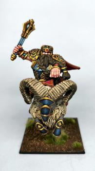 Dwarf Ram Rider from a tale of two cities by Iain Lovecraft by jibster