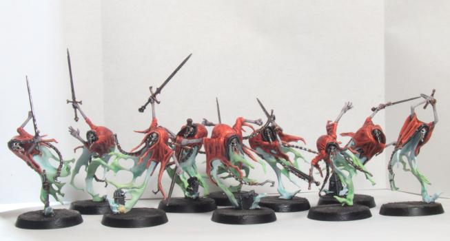 Nighthaunt Bladegheist Revenants by Grub