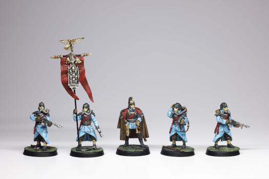 Death Korps of Krieg Command Squad by qrupt