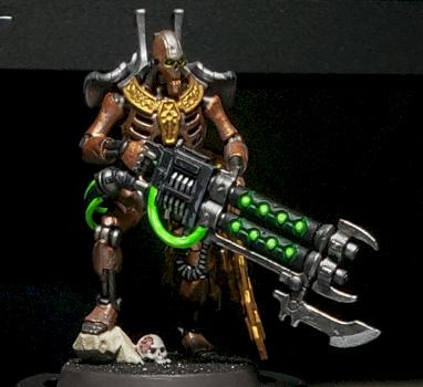 Necron Royal Warden by Brushido