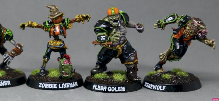 Necromantic Horrors (Blood Bowl) by Tiger Graffiti