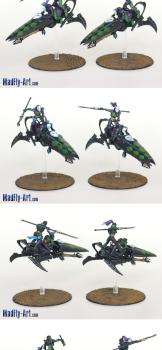 Harlequin Skyweavers 6 by MadFlyArtStudio