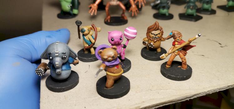 Stuffed Fables heroes by maldreidor