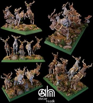 Stags of Sisters of the Thorn b AH by atelier hladik