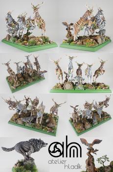 Stags from Sisters of the Thorn w AH by atelier hladik