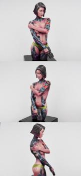 MIRAI - Humanoid Cyborg Assassin A.D.2074 by nighthawks_artzone