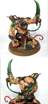 Rat Ogor Skaven with blade by Matthieu69