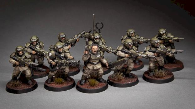Cadian Shock Troops by CaptainObvious
