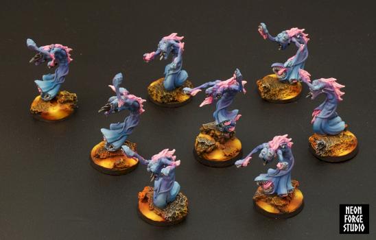 Tzeentch Chaos Daemons Flamers by NeonForgeStudio