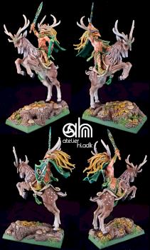 Wood elf wild rider AH by atelier hladik