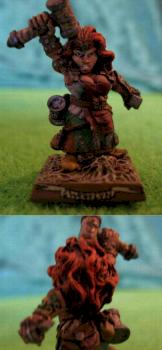 Dwarf Runesmith Margara Firetongue from Krak Endrinkuli by ChaseRabinov