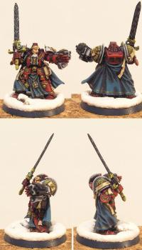 Grey Knight Brother Captain Stern by johnnykangur