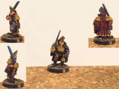Imperial Guard Commissar by johnnykangur