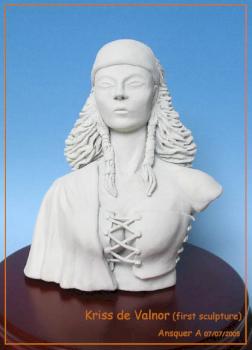 Kriss de Valnor ( Bust first sculpt ) by ansquer