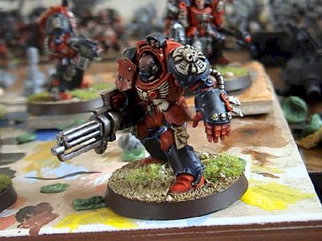 Terminator Assault Cannon Marine by Darrko