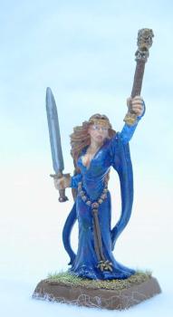 Bretonnian Sorceress by iLaifire