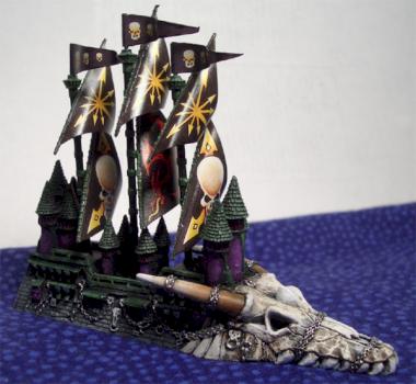 Black Ark of Naggaroth - Man O' War by Fellblade256