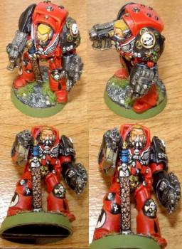 Blood Angels Captain by XV15 Ghost