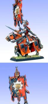 Bretonnian Battle Standard Bearer by MrKlipp
