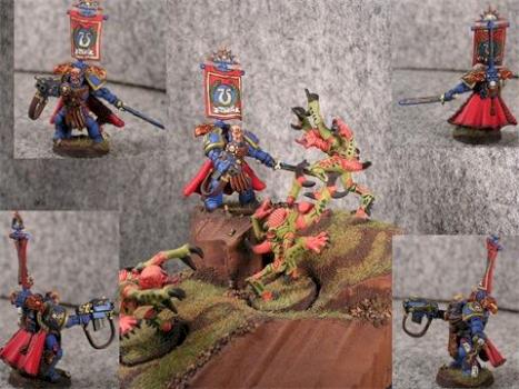 Space Marine Commander by Thumb