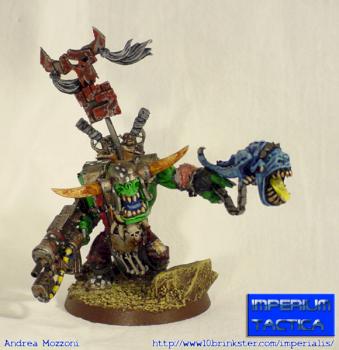 A Warboss for my new ork army by il Mozzo!