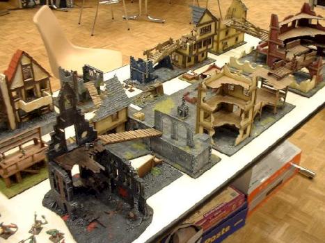 Mordheim battle field by tazdechartres