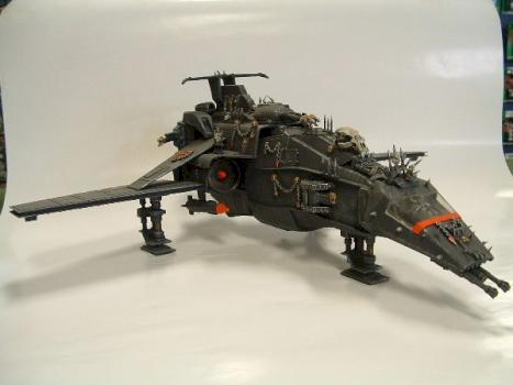 Scratchbuilt Chaos Thunderhawk by execter