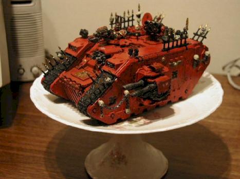 Chaos Land Raider by Abaddon el Saqueador