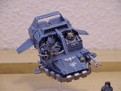 space wolves: land speeder by francotiradorssh