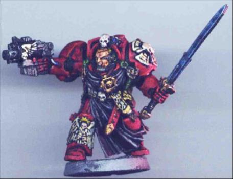 Better pic of Blood Angels Commander by The Megadoomer 3000