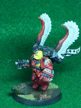 Blood Angels Veteran Sergeant by baatezu576