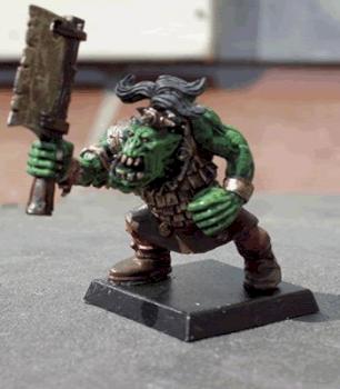 orc warrior by wickedboy