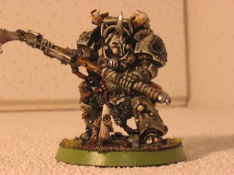 Typhus Herald Of Nurgle. Chaos by channymassive