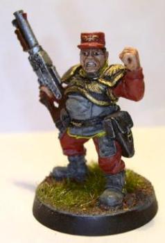Imperial Guard Lieutenant by JDWiker