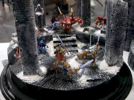Inquisitor Weiss purges the temple by goblintown