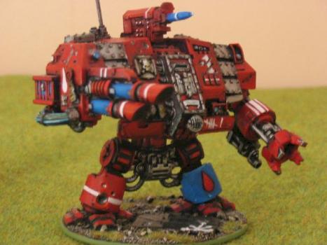 converted blood angel dreadnought by channymassive