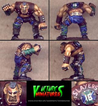 BloodBowl: Ogre by Vulture