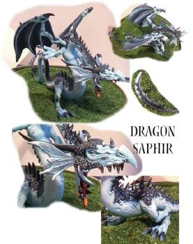Dragon saphir by Ries