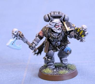 Space Wolf 13th Company Rune Priest Conversion by Gareth