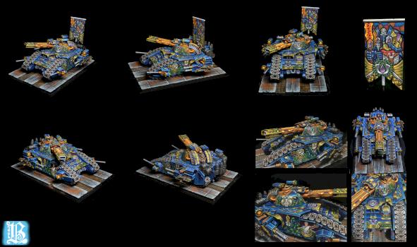 Ultramarines Legion-Glaive super heavy tank by breezezhu90