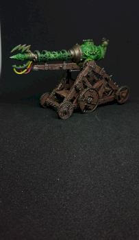 Warhammer Fantasy Skaven Warplightning cannon by Bauer