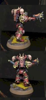 Chaos Space Marine by trinetry