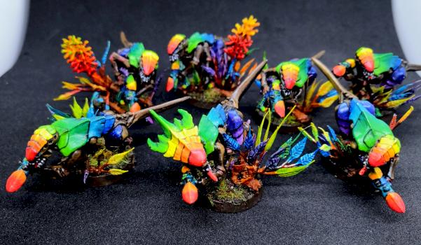 Termagants (Hive Fleet Illuyanka) by di_piopio