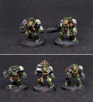 (Warhammer 40 000 - Space Marines) Salamanders Terminators by Alex Fox