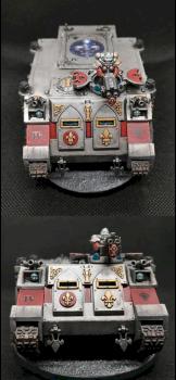 Sisters of Battle Rhino 40k by Natecross1990