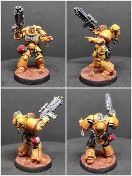 Space Marine Imperial Fist by tasanhalas