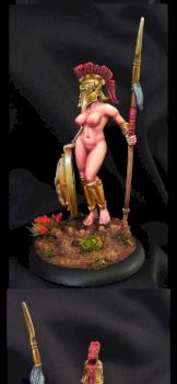 Amazon living Statue, painted as human. by Ciicciopiu