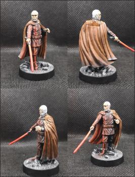 Count Dooku from FFG Star Wars Legion by Natecross1990