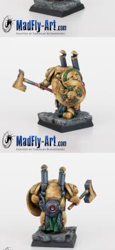 Dwarf Steam Armor #5 by MadFlyArtStudio