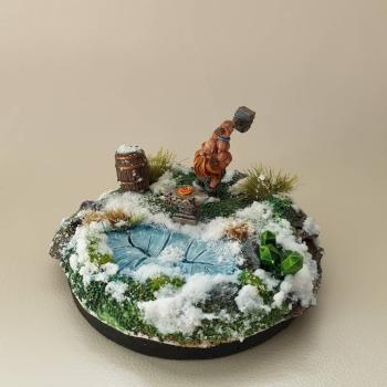 Winter scene by Zarrask